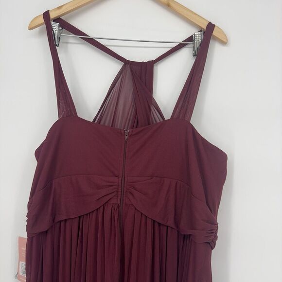 NWT Birdy Grey‎ Kiko Bridesmaid Dress | Cabernet Curvy Size 2x - Picture 7 of 10
